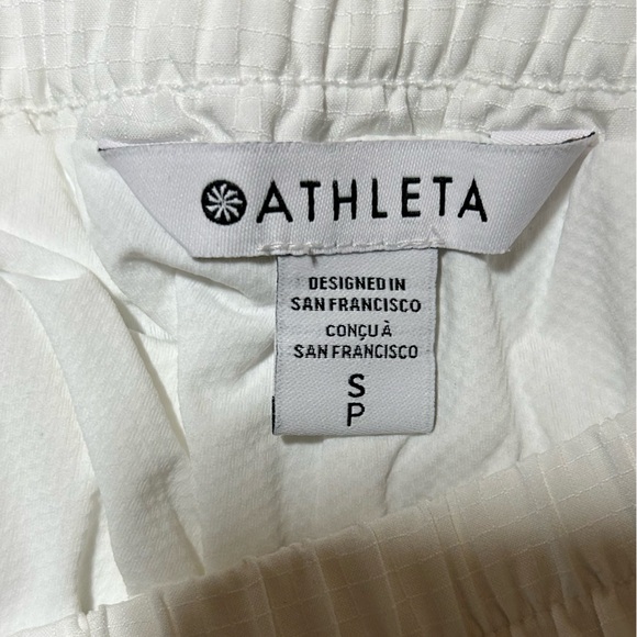 Athleta Woman’s Performance Short White Small - Picture 6 of 7